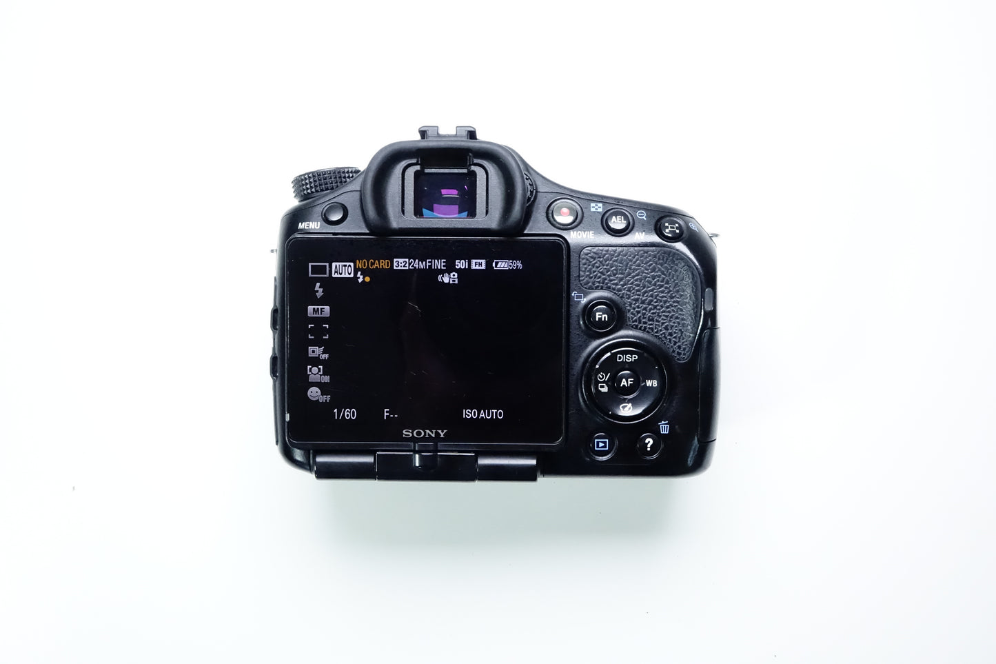 Sony Alpha A65 SLT-A65V Fotocamera Mirrorless + Borsa - GARANZIA 12 MESI