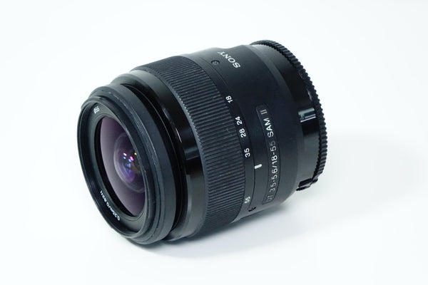Sony Obiettivo DT 18-55mm SAM II F/3.5-5.6 Alpha - GARANZIA 12 MESI