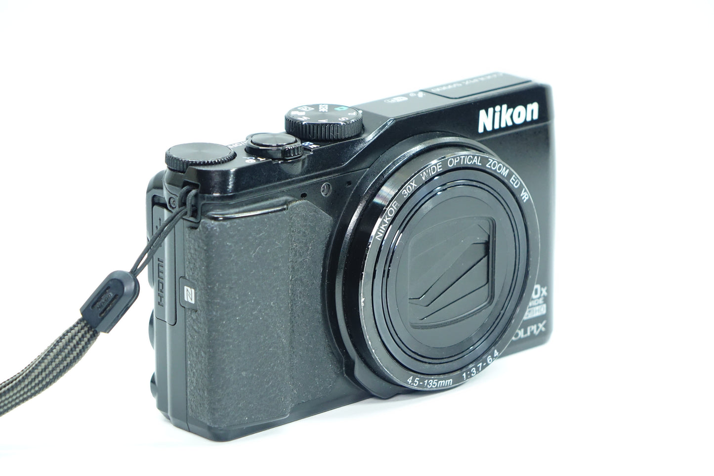 Nikon Coolpix S9900 16MP Fotocamera Compatta Zoom 30X Nera - Garanzia 12 mesi