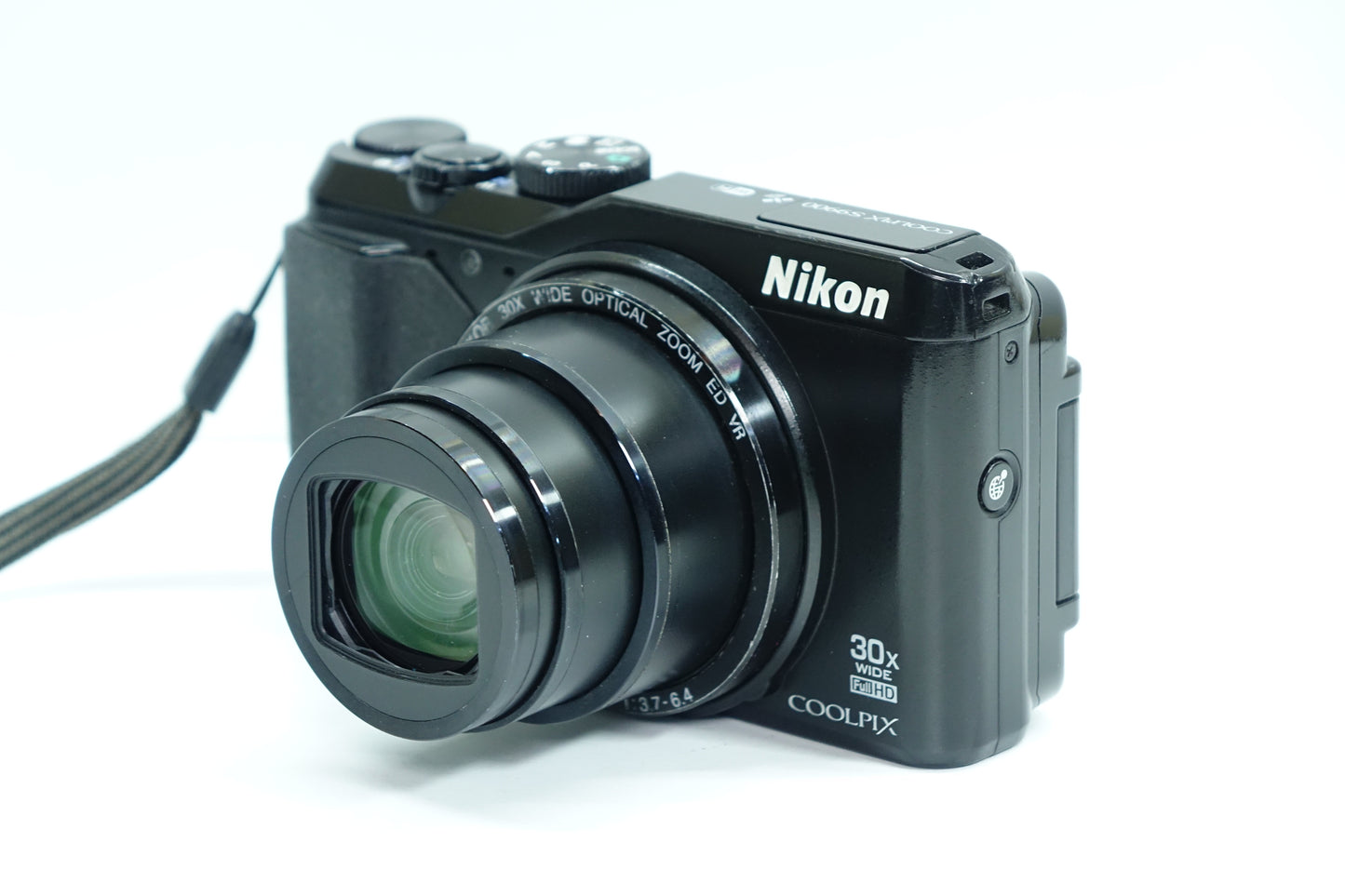 Nikon Coolpix S9900 16MP Fotocamera Compatta Zoom 30X Nera - Garanzia 12 mesi