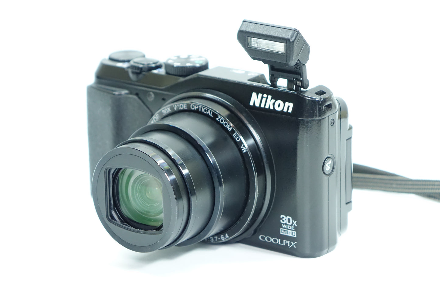 Nikon Coolpix S9900 16MP Fotocamera Compatta Zoom 30X Nera - Garanzia 12 mesi