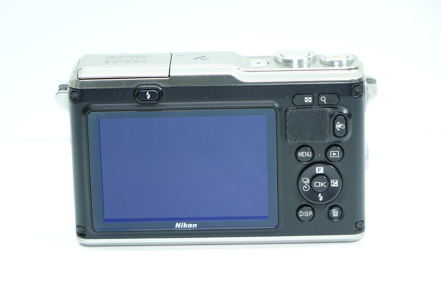 Nikon 1 AW1 Silver 14.2MP Mirrorless Waterproof Body + Borsa + SD 4GB - Garanzia 12 mesi