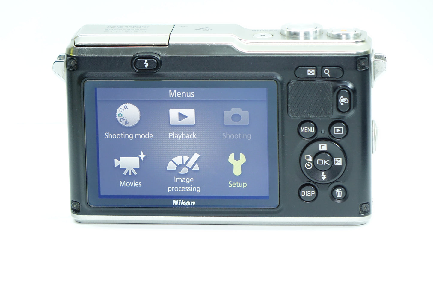 Nikon 1 AW1 Silver 14.2MP Mirrorless Waterproof Body + Borsa + SD 4GB - Garanzia 12 mesi