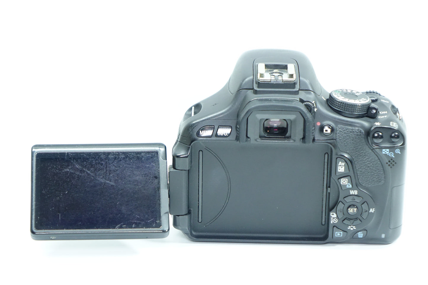Canon EOS 600D Kiss X5 Reflex 18MP Body Solo Corpo Nero - Garanzia 12 mesi