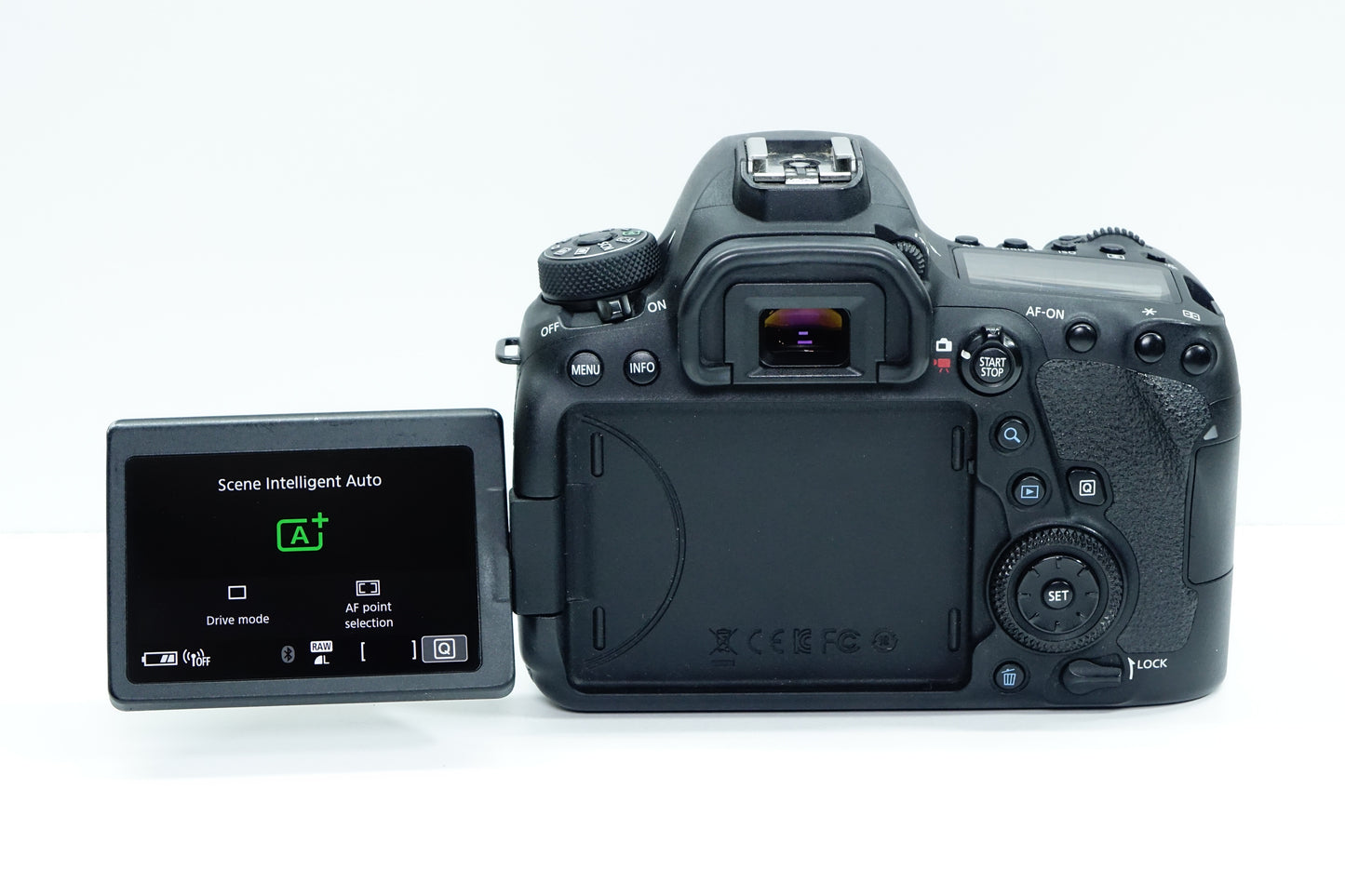 Canon EOS 6D Mark II MK2 Corpo Nera Reflex 26,2MP 77K SCATTI - Garanzia 12 mesi