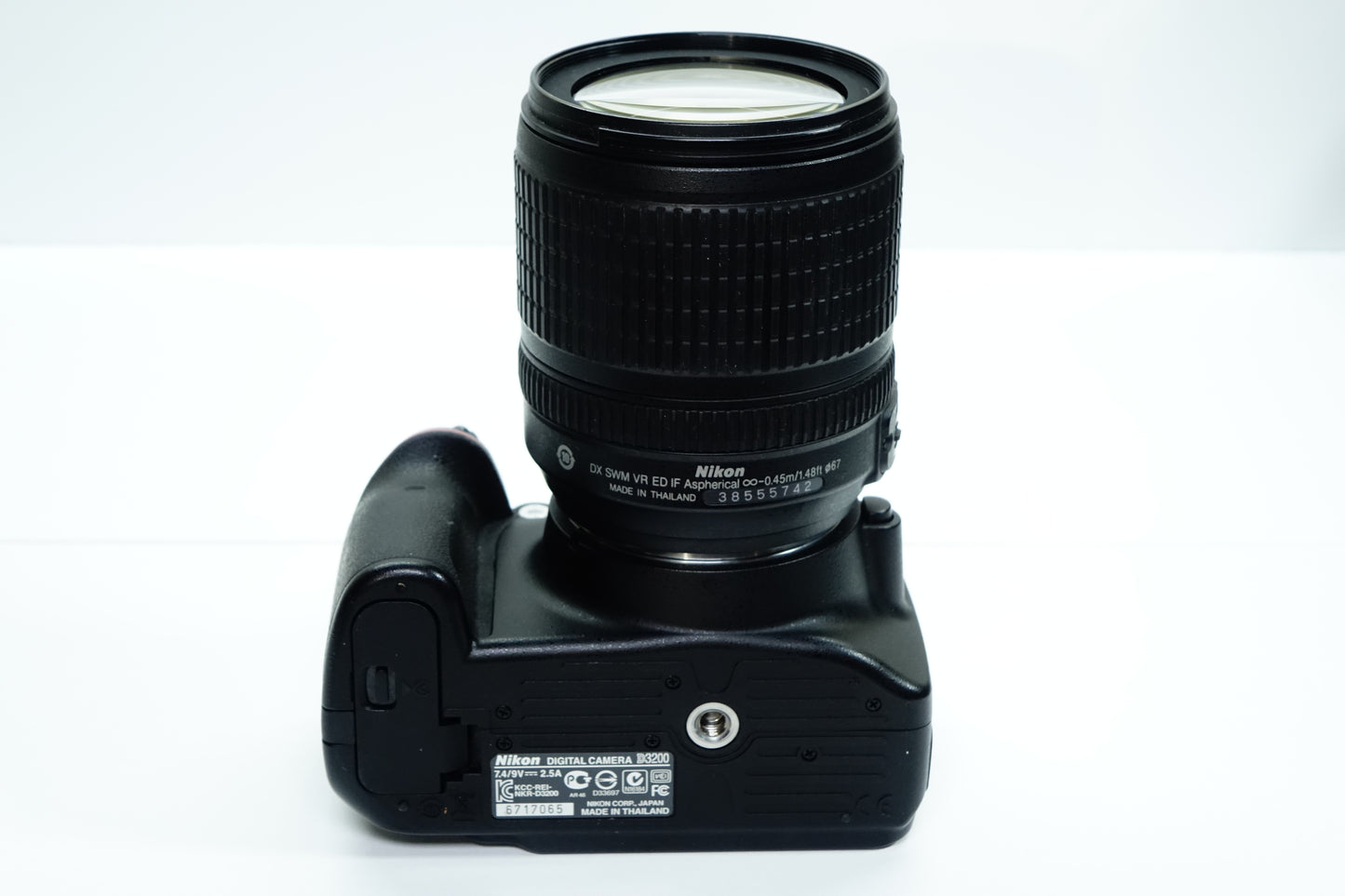 Nikon D3200 Obiettivo Nikkor DX 18-105mm G VR BORSA 5492 SCATTI - Garanzia 12 mesi