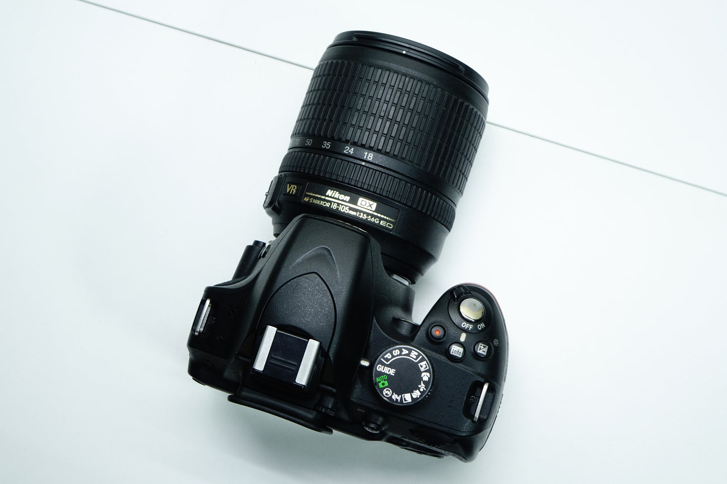 Nikon D3200 Obiettivo Nikkor DX 18-105mm G VR BORSA 5492 SCATTI - Garanzia 12 mesi