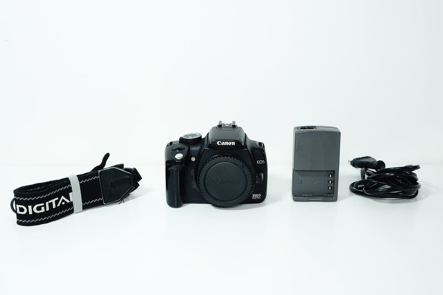 Canon EOS 350D Fotocamera Reflex Solo Corpo DSLR + CF 2GB - Garanzia 12 mesi