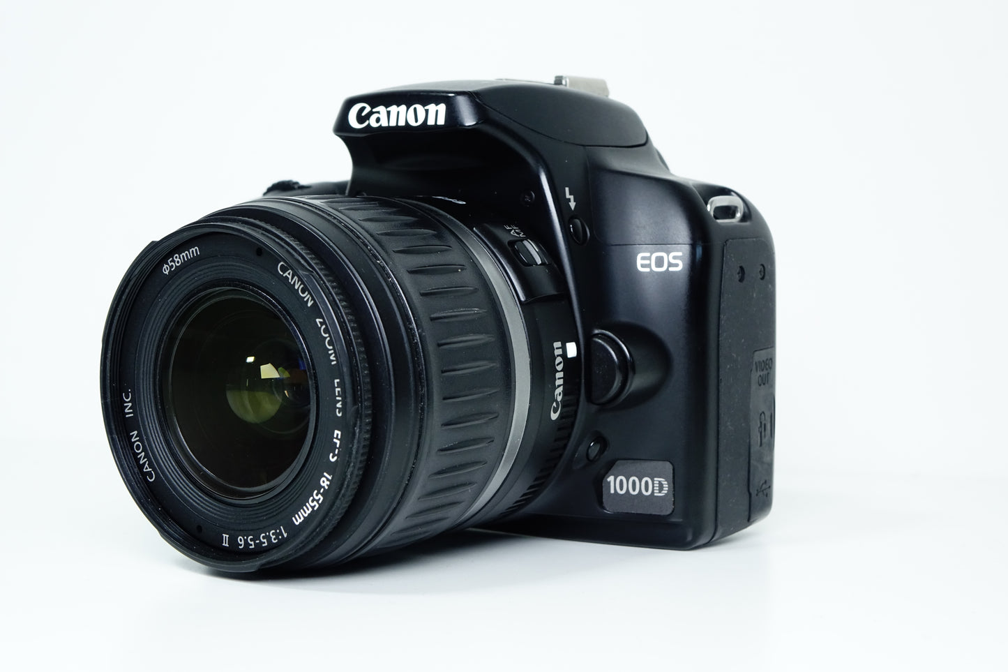 Canon EOS 1000D Reflex + Obiettivo EF-S 18-55mm II F/3,5-5,6 - Garanzia 12 mesi