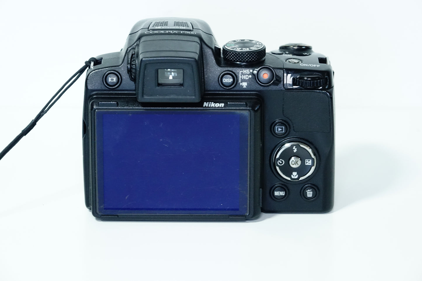 Fotocamera Bridge Nikon Coolpix P500 12.1 MP Zoom 36x + BORSA - Garanzia 12 mesi