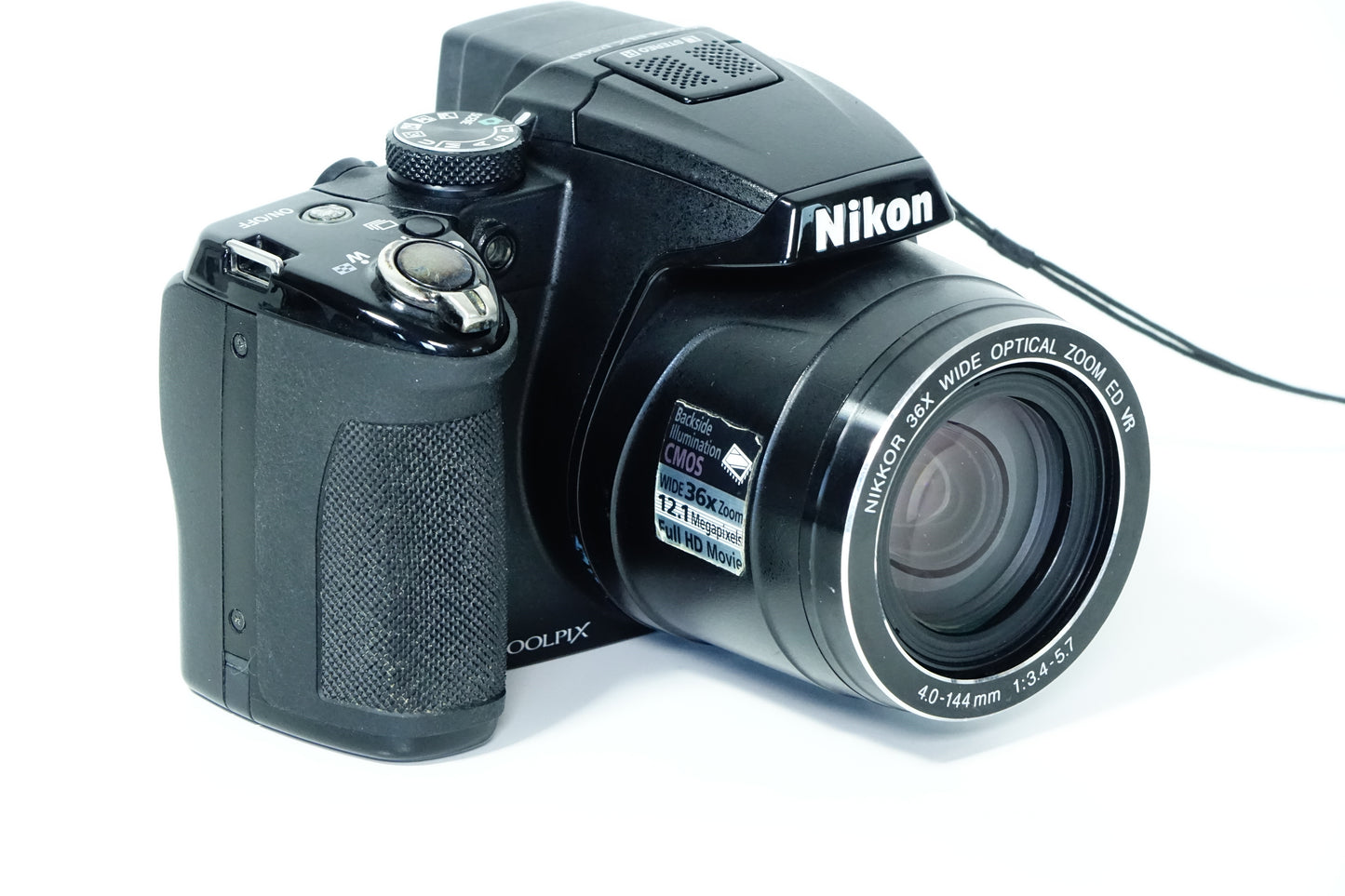 Fotocamera Bridge Nikon Coolpix P500 12.1 MP Zoom 36x + BORSA - Garanzia 12 mesi