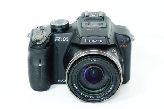 *FLASH NON FUNZIONANTE* Panasonic Lumix FZ 100 Fotocamera Bridge Zoom 24X