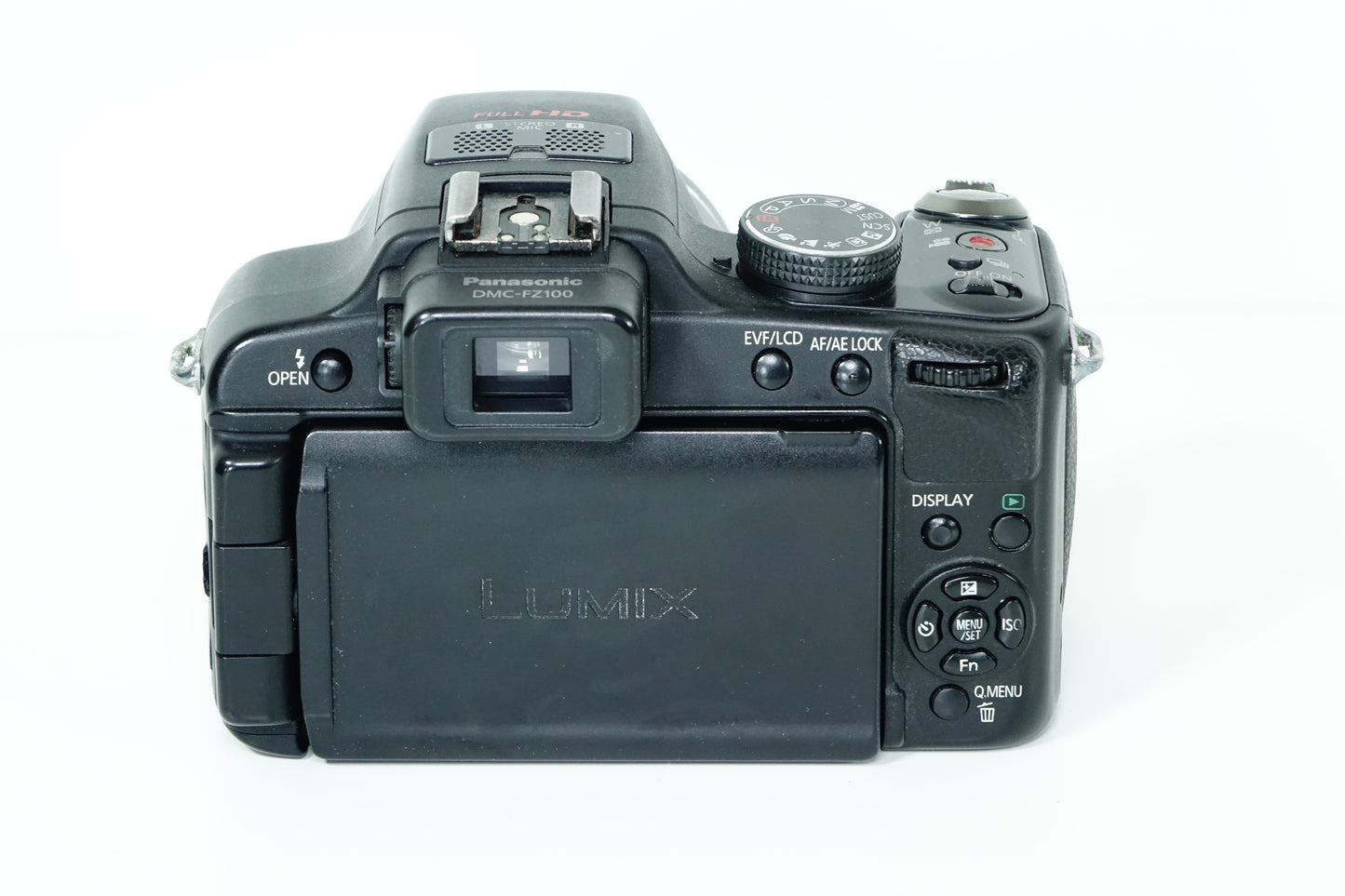 *FLASH NON FUNZIONANTE* Panasonic Lumix FZ 100 Fotocamera Bridge Zoom 24X