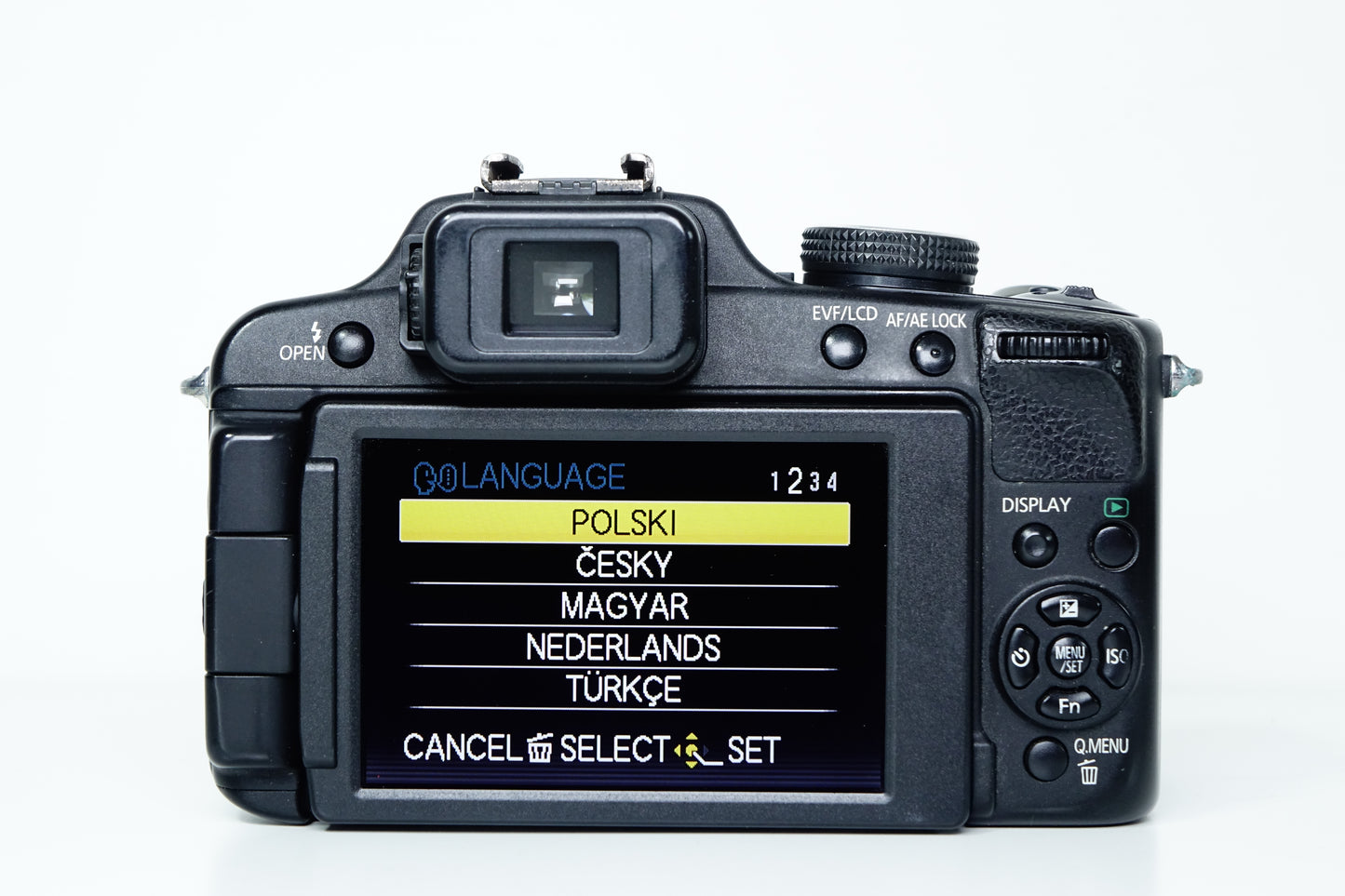 *FLASH NON FUNZIONANTE* Panasonic Lumix FZ 100 Fotocamera Bridge Zoom 24X