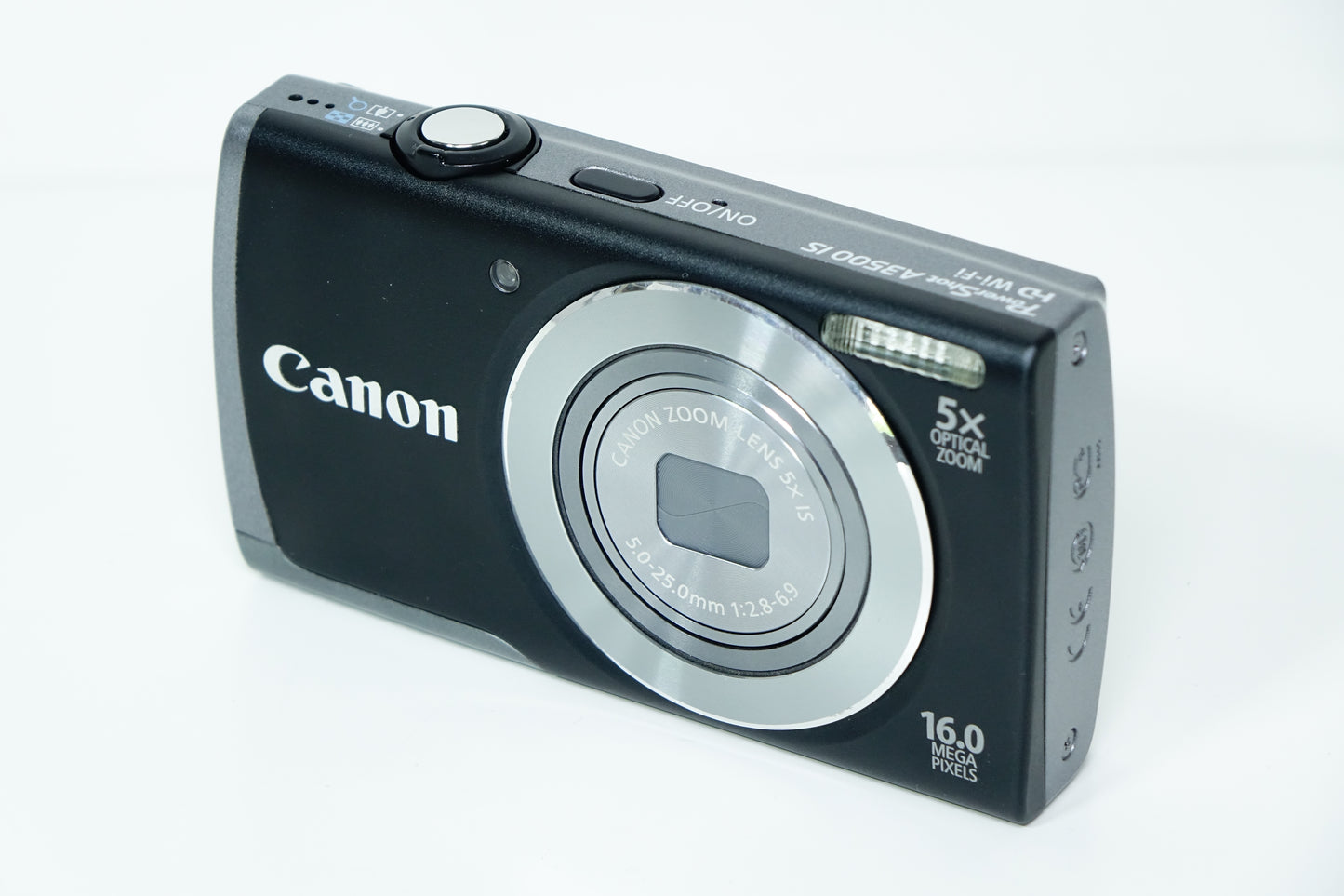 Canon PowerShot A3500 IS 16MP Fotocamera Compatta Grigia SD 8GB - Garanzia 12 mesi