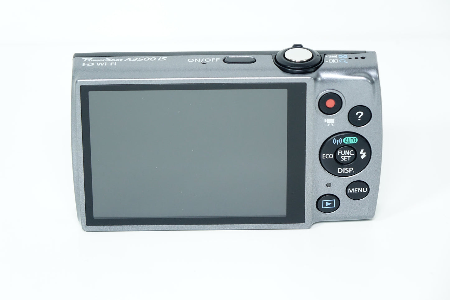 Canon PowerShot A3500 IS 16MP Fotocamera Compatta Grigia SD 8GB - Garanzia 12 mesi