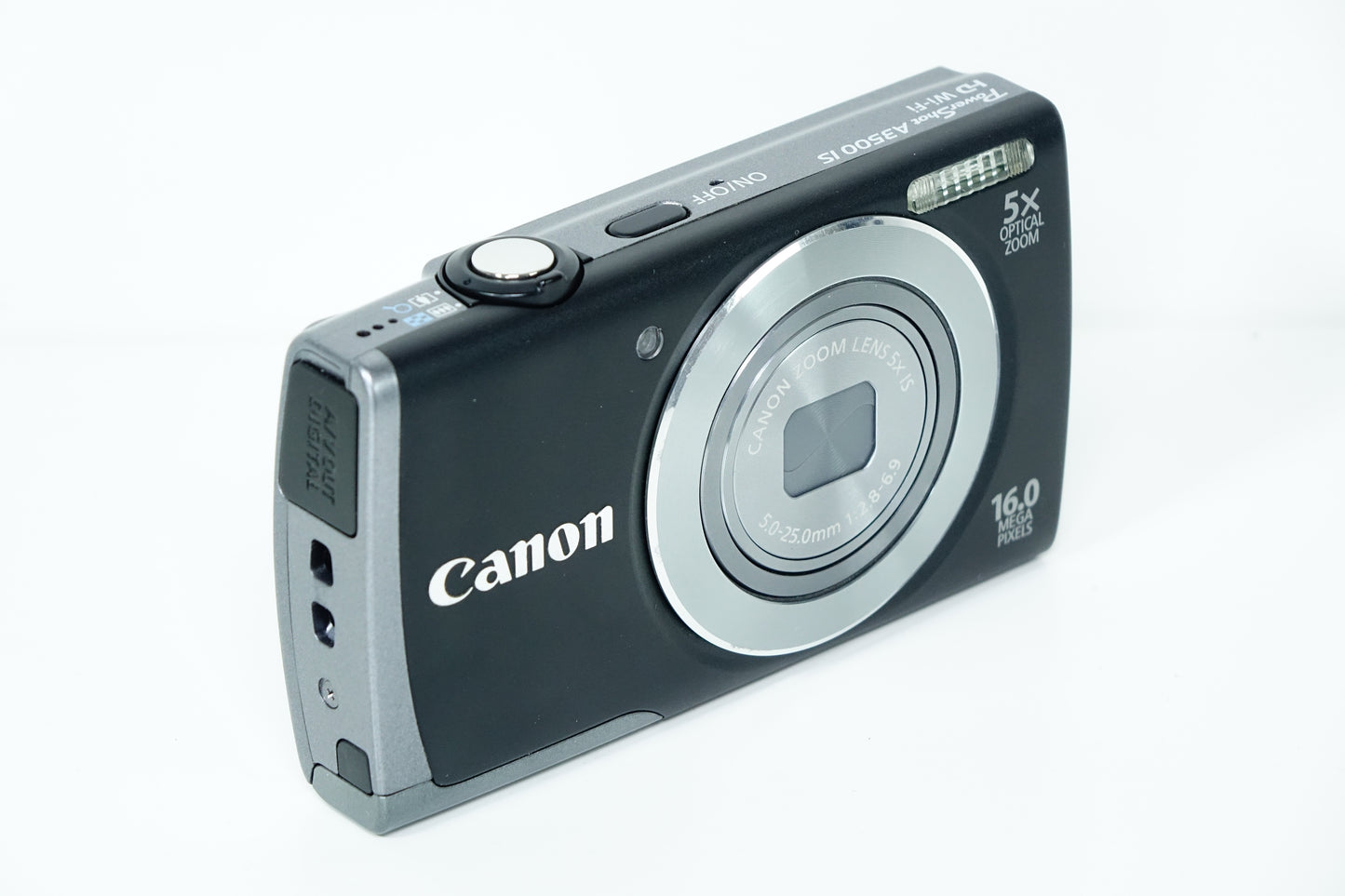 Canon PowerShot A3500 IS 16MP Fotocamera Compatta Grigia SD 8GB - Garanzia 12 mesi