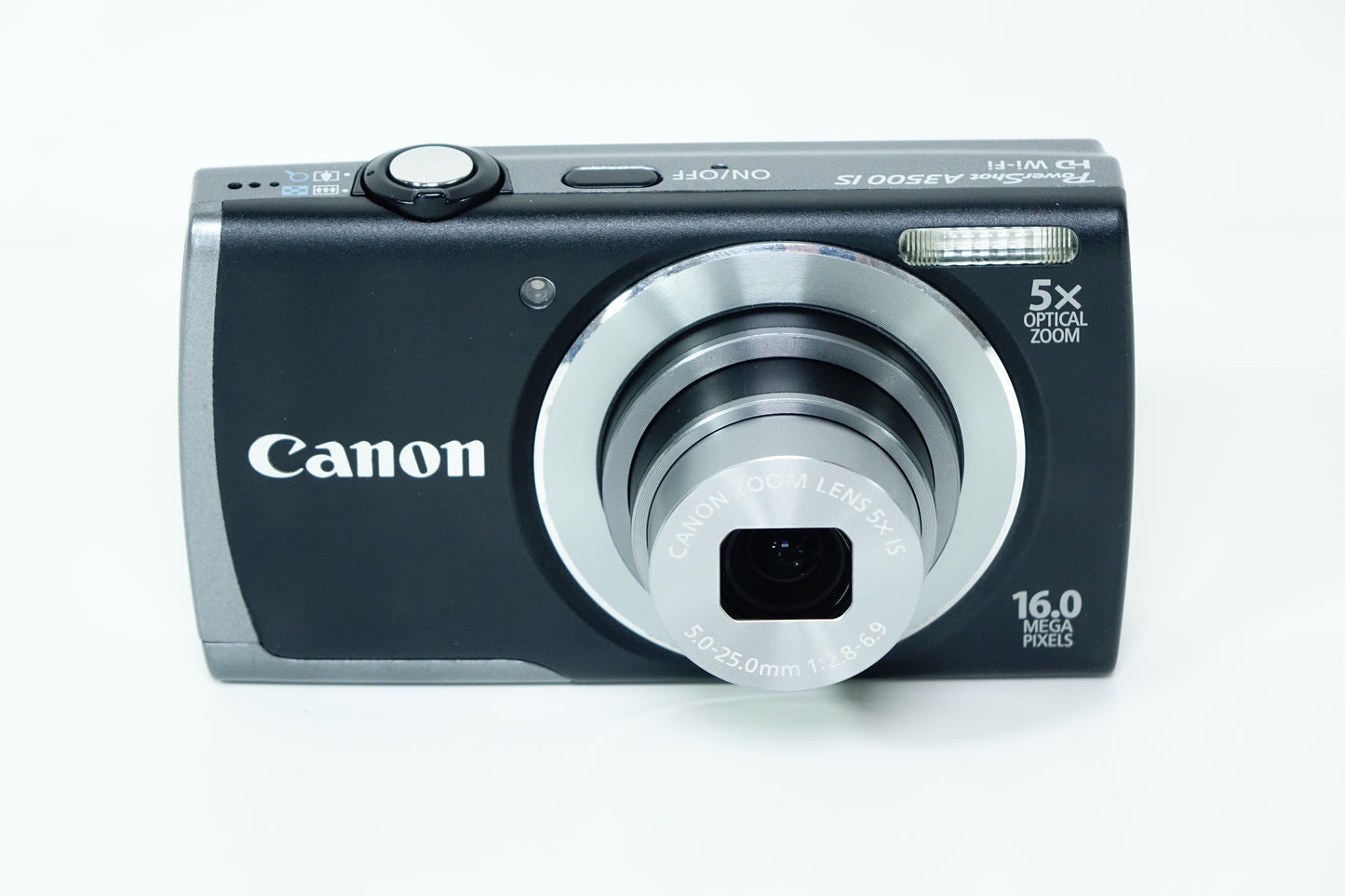Canon PowerShot A3500 IS 16MP Fotocamera Compatta Grigia SD 8GB - Garanzia 12 mesi