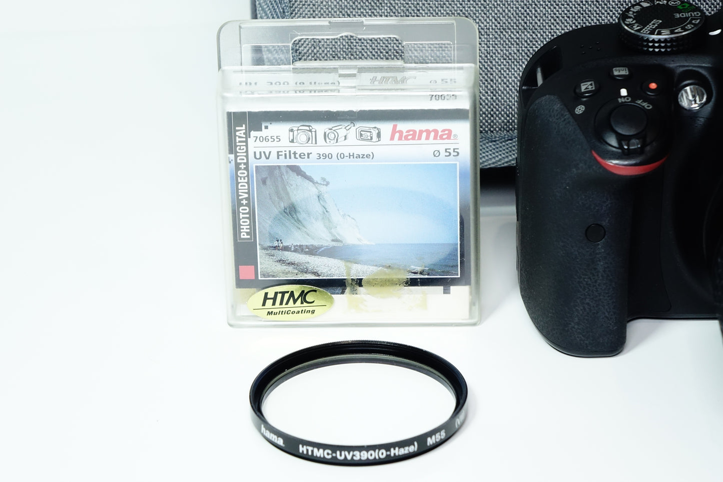 Nikon D3400 Obiettivo AFP 18-55mm G Kit BORSA SD 16GB 1252 SCATTI GARANZIA 1 ANNO