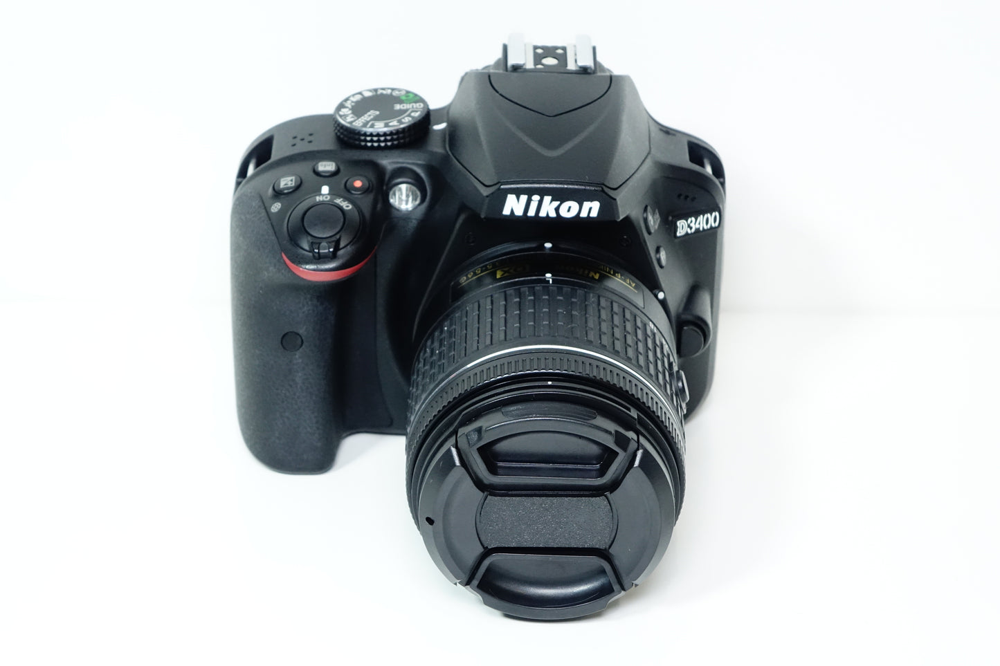 Nikon D3400 Obiettivo AFP 18-55mm G Kit BORSA SD 16GB 1252 SCATTI GARANZIA 1 ANNO