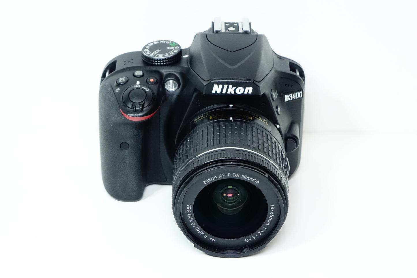 Nikon D3400 Obiettivo AFP 18-55mm G Kit BORSA SD 16GB 1252 SCATTI GARANZIA 1 ANNO