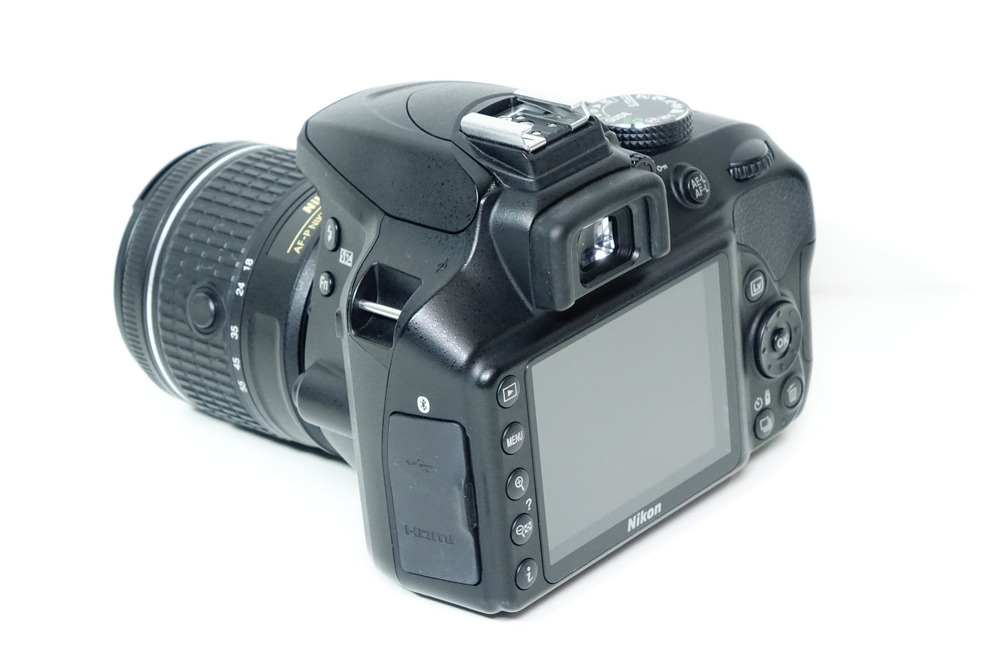 Nikon D3400 Obiettivo AFP 18-55mm G Kit BORSA SD 16GB 1252 SCATTI GARANZIA 1 ANNO