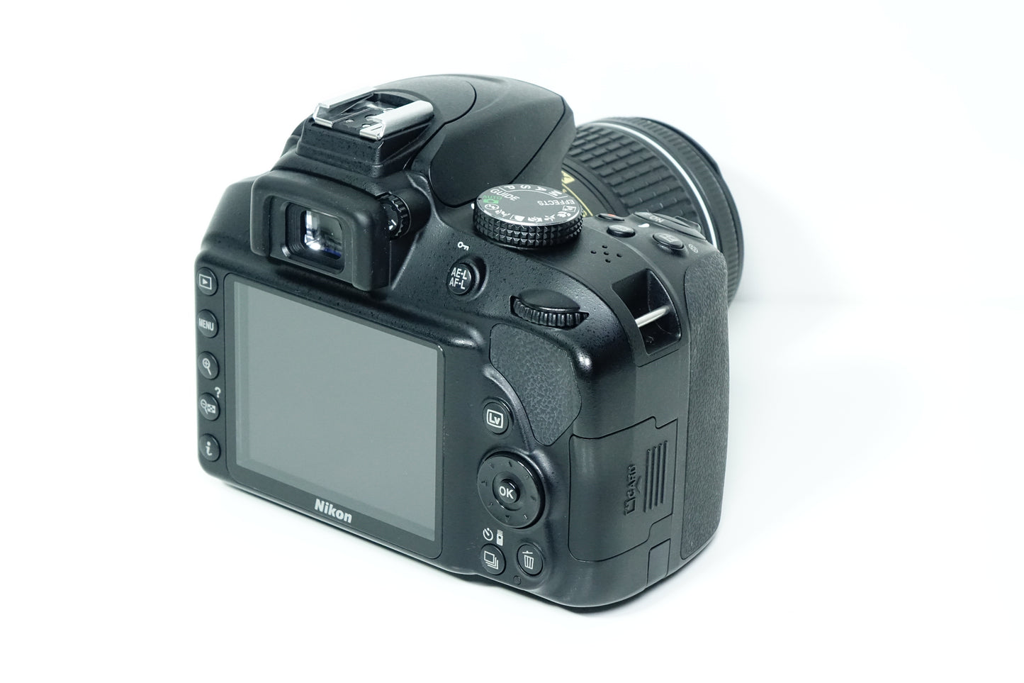 Nikon D3400 Obiettivo AFP 18-55mm G Kit BORSA SD 16GB 1252 SCATTI GARANZIA 1 ANNO
