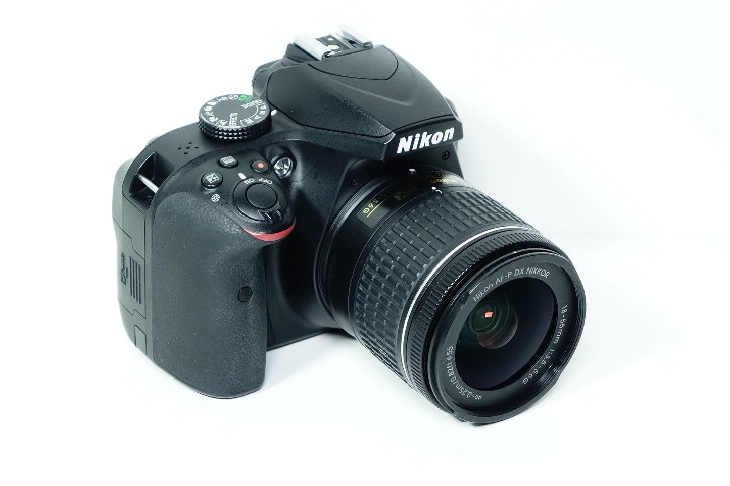 Nikon D3400 Obiettivo AFP 18-55mm G Kit BORSA SD 16GB 1252 SCATTI GARANZIA 1 ANNO