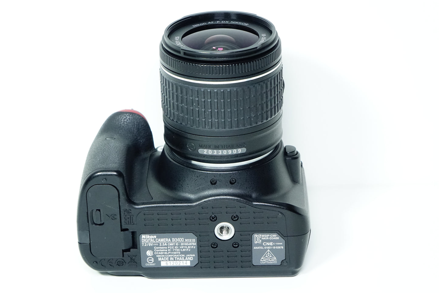Nikon D3400 Obiettivo AFP 18-55mm G Kit BORSA SD 16GB 1252 SCATTI GARANZIA 1 ANNO