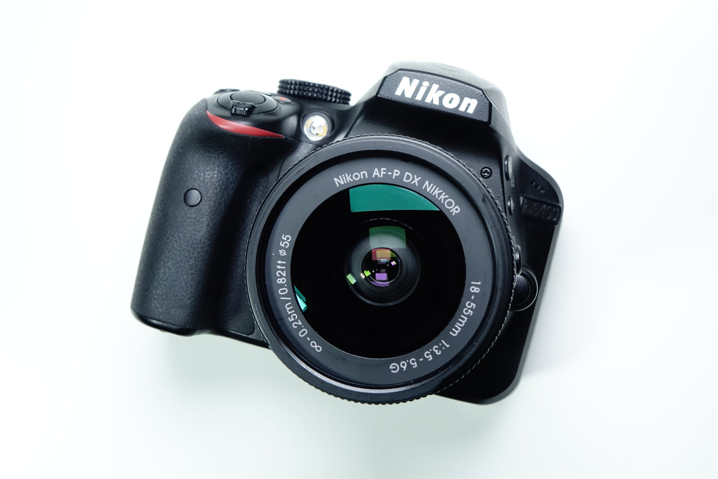 Nikon D3400 Obiettivo AFP 18-55mm G Kit BORSA SD 16GB 1252 SCATTI GARANZIA 1 ANNO