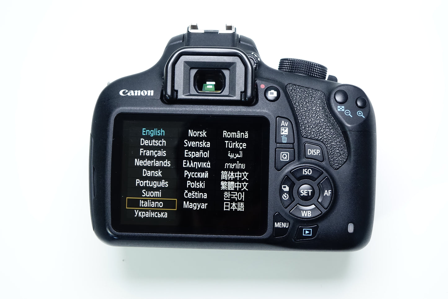 Canon EOS 1200D Corpo 18MP 2595 SCATTI - GARANZIA 12 MESI
