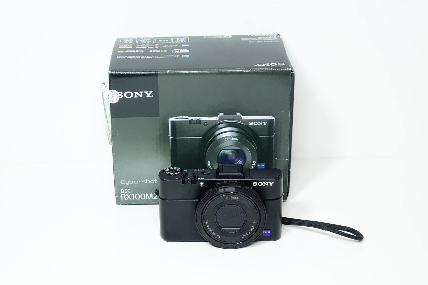 Sony DSC-RX100 Mark II M2 + Custodia, SD 16GB - GARANZIA 12 MESI