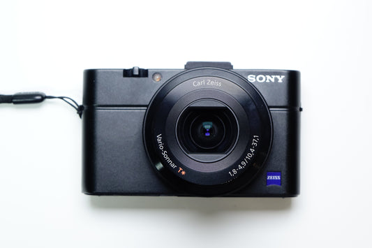 Sony DSC-RX100 Mark II M2 + Custodia, SD 16GB - GARANZIA 12 MESI