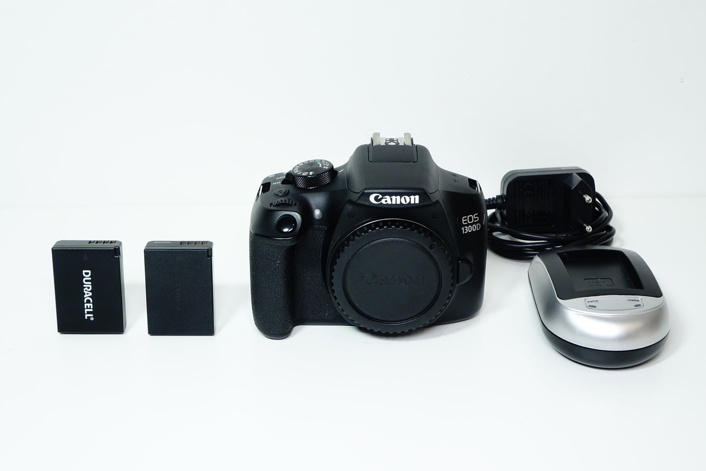 Canon EOS 1300D Reflex Corpo + 2 Batterie - Garanzia 12 mesi - 3968 SCATTI