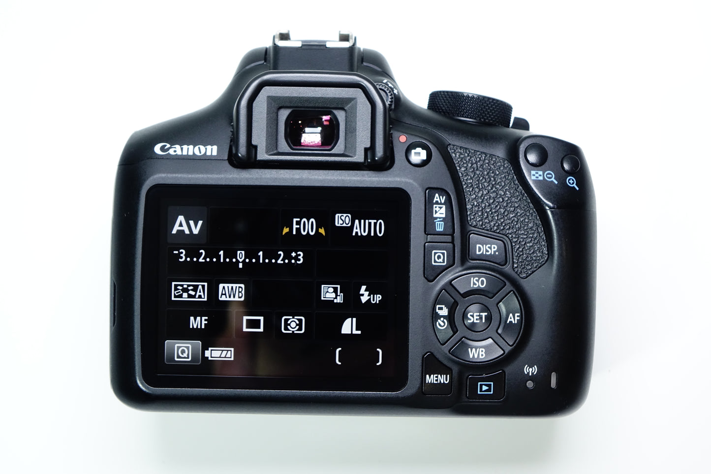 Canon EOS 1300D Reflex Corpo + 2 Batterie - Garanzia 12 mesi - 3968 SCATTI
