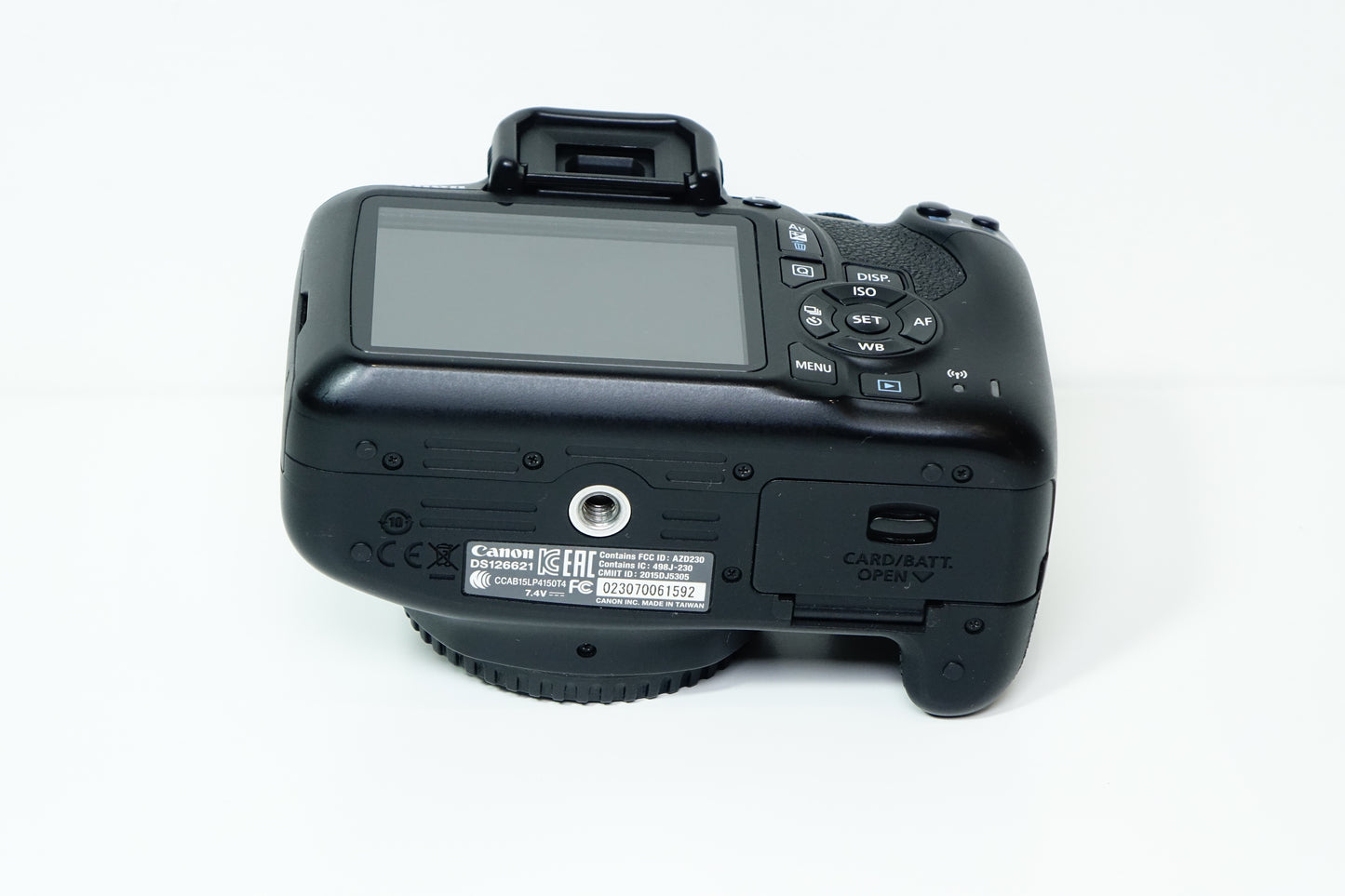 Canon EOS 1300D Reflex Corpo + 2 Batterie - Garanzia 12 mesi - 3968 SCATTI