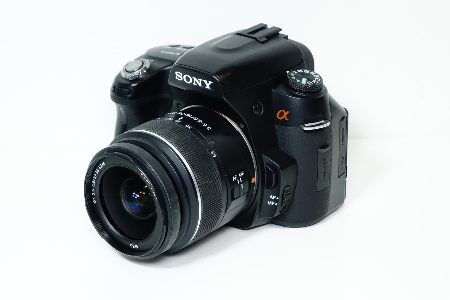 Sony Alpha A500 Obietttivo 18-55mm SAM + Borsa, SD 4GB - 2841 SCATTI GARANZIA 12 MESI