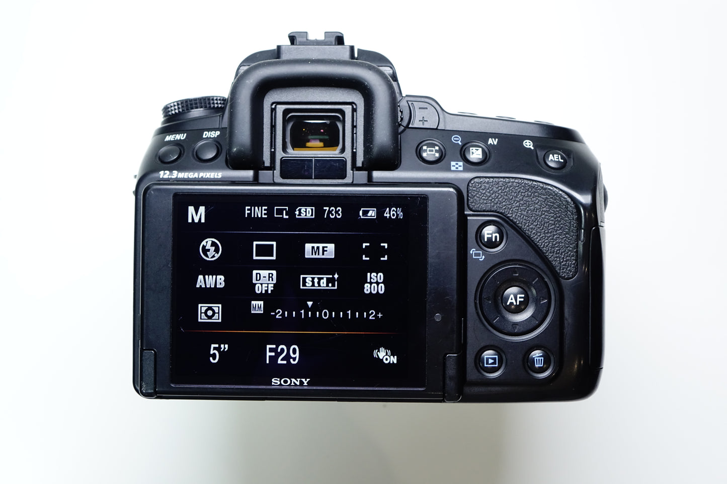 Sony Alpha A500 Obietttivo 18-55mm SAM + Borsa, SD 4GB - 2841 SCATTI GARANZIA 12 MESI