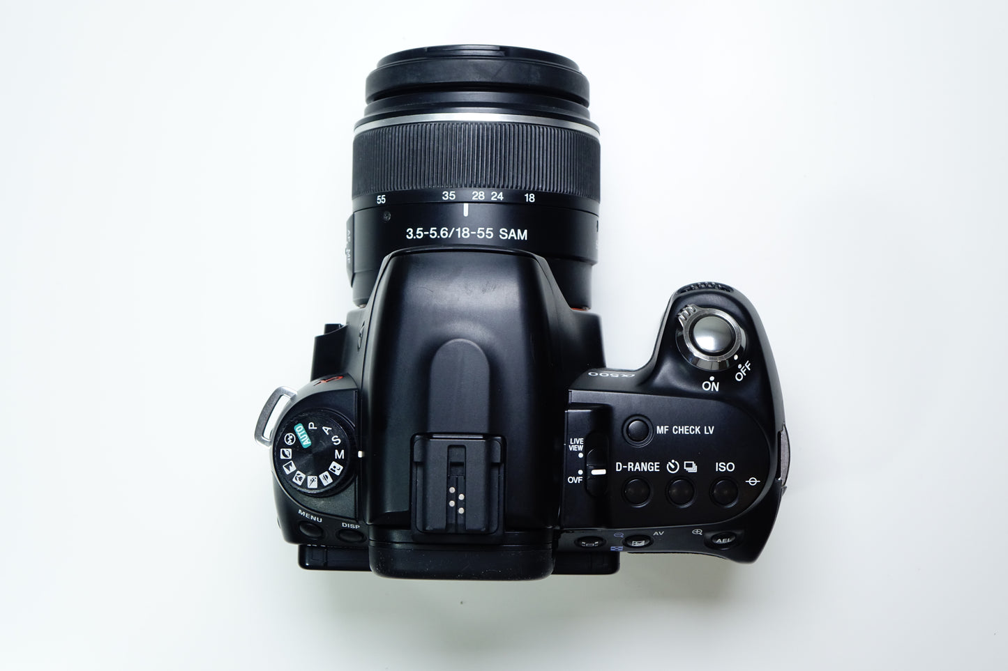 Sony Alpha A500 Obietttivo 18-55mm SAM + Borsa, SD 4GB - 2841 SCATTI GARANZIA 12 MESI