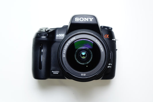 Sony Alpha A500 Obietttivo 18-55mm SAM + Borsa, SD 4GB - 2841 SCATTI GARANZIA 12 MESI