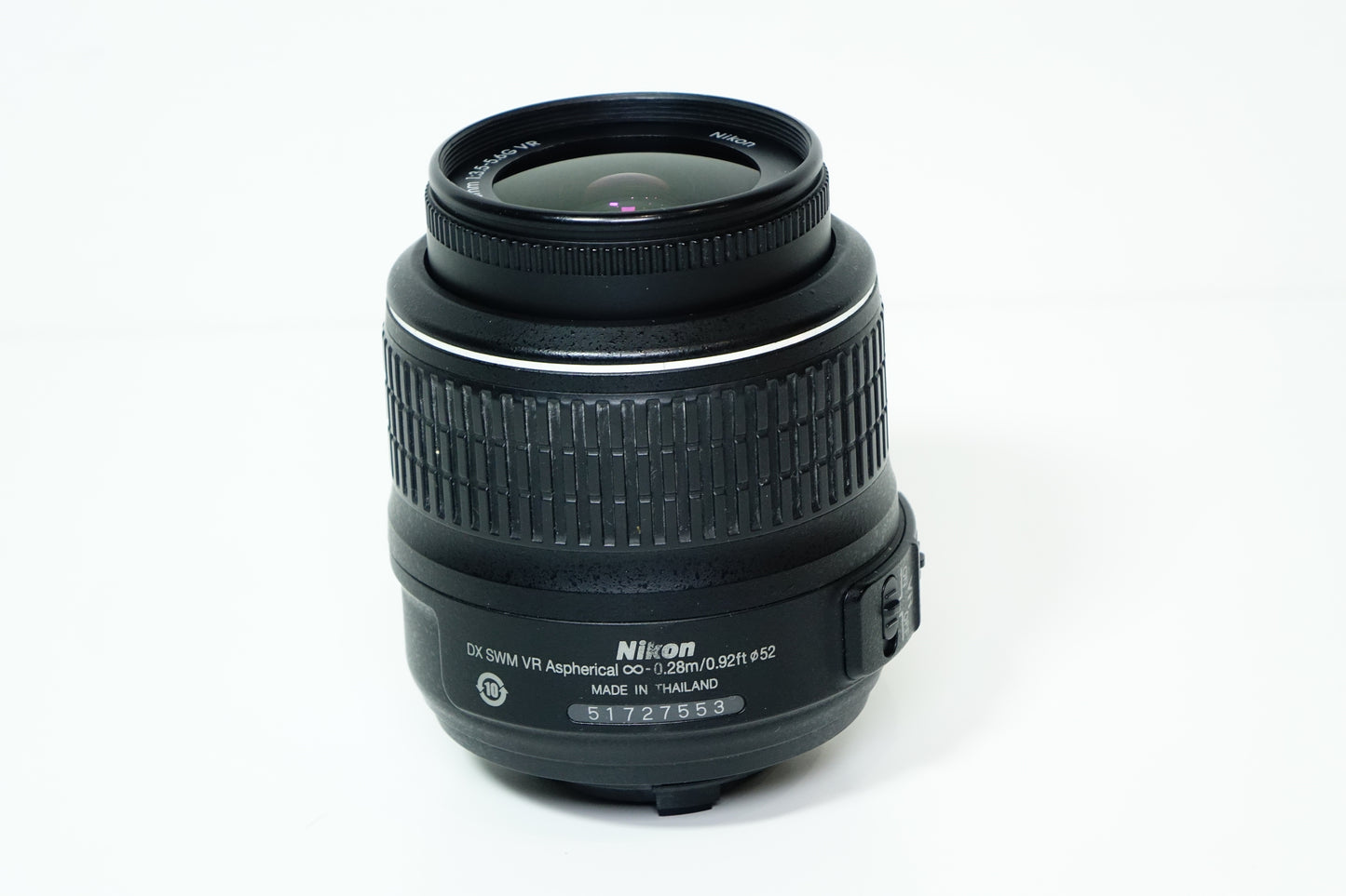 Obiettivo Nikon AF-S DX 18-55mm f/3.5-5.6G VR Zoom - AUTOFOCUS NON FUNZIONANTE