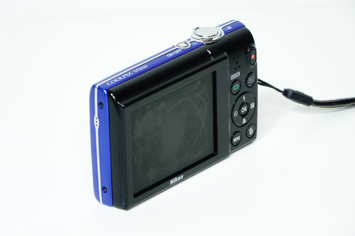 Nikon Coolpix S5100 Fotocamera Compatta Blu + SD - GARANZIA 12 MESI
