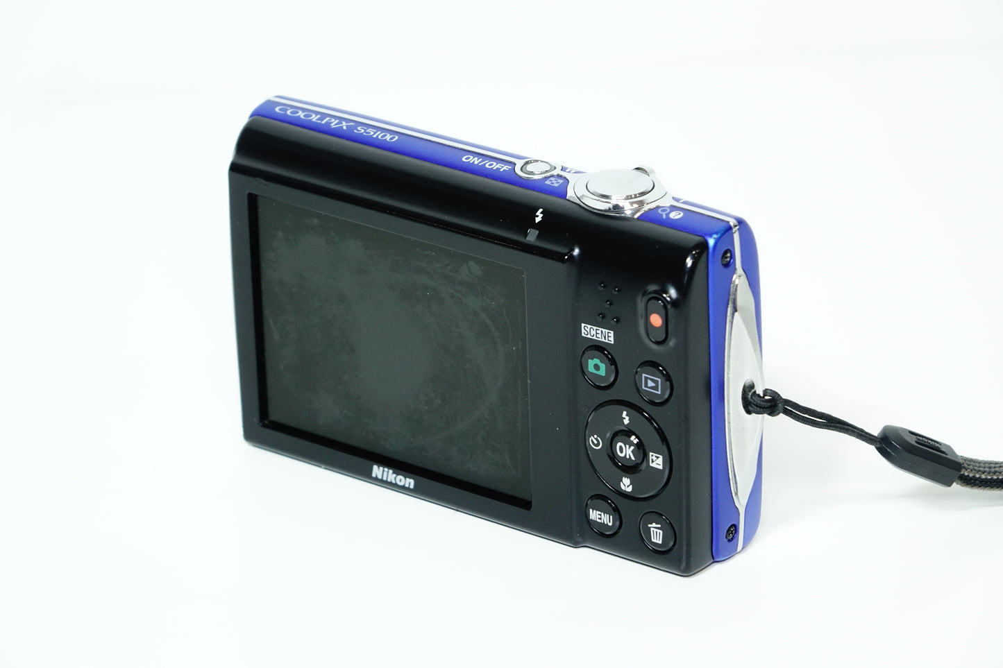 Nikon Coolpix S5100 Fotocamera Compatta Blu + SD - GARANZIA 12 MESI