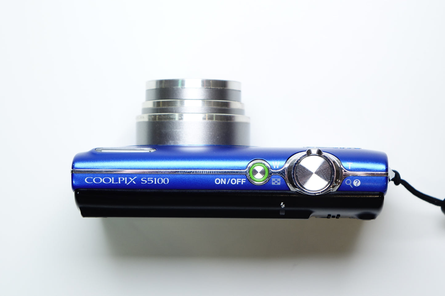 Nikon Coolpix S5100 Fotocamera Compatta Blu + SD - GARANZIA 12 MESI