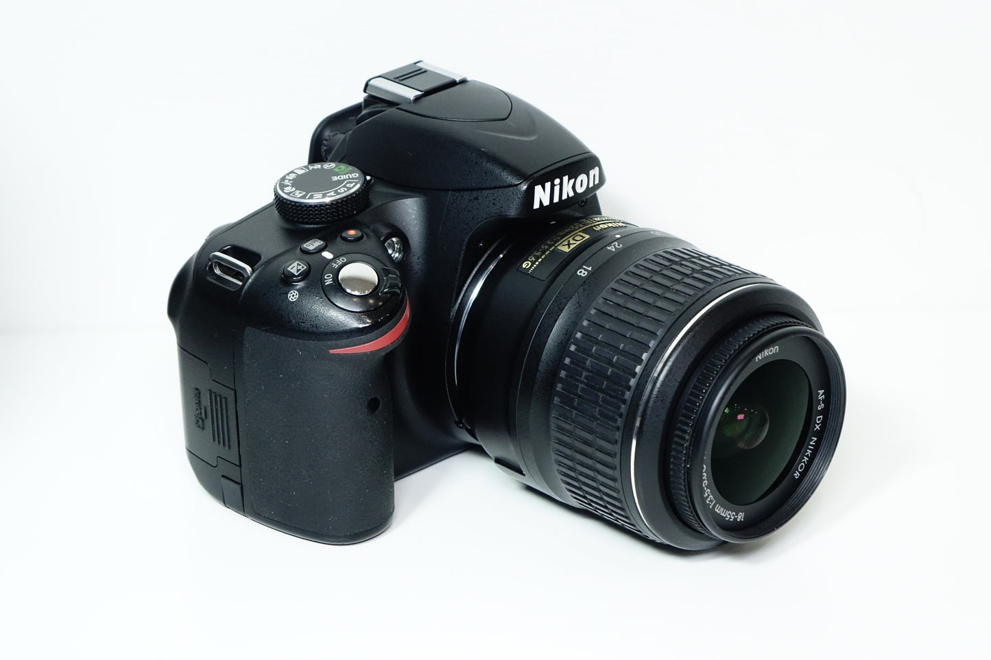 Nikon D3200 Obiettivo Nikkor DX 18-55mm G VR + BORSA, SD 16GB - Garanzia 12 mesi