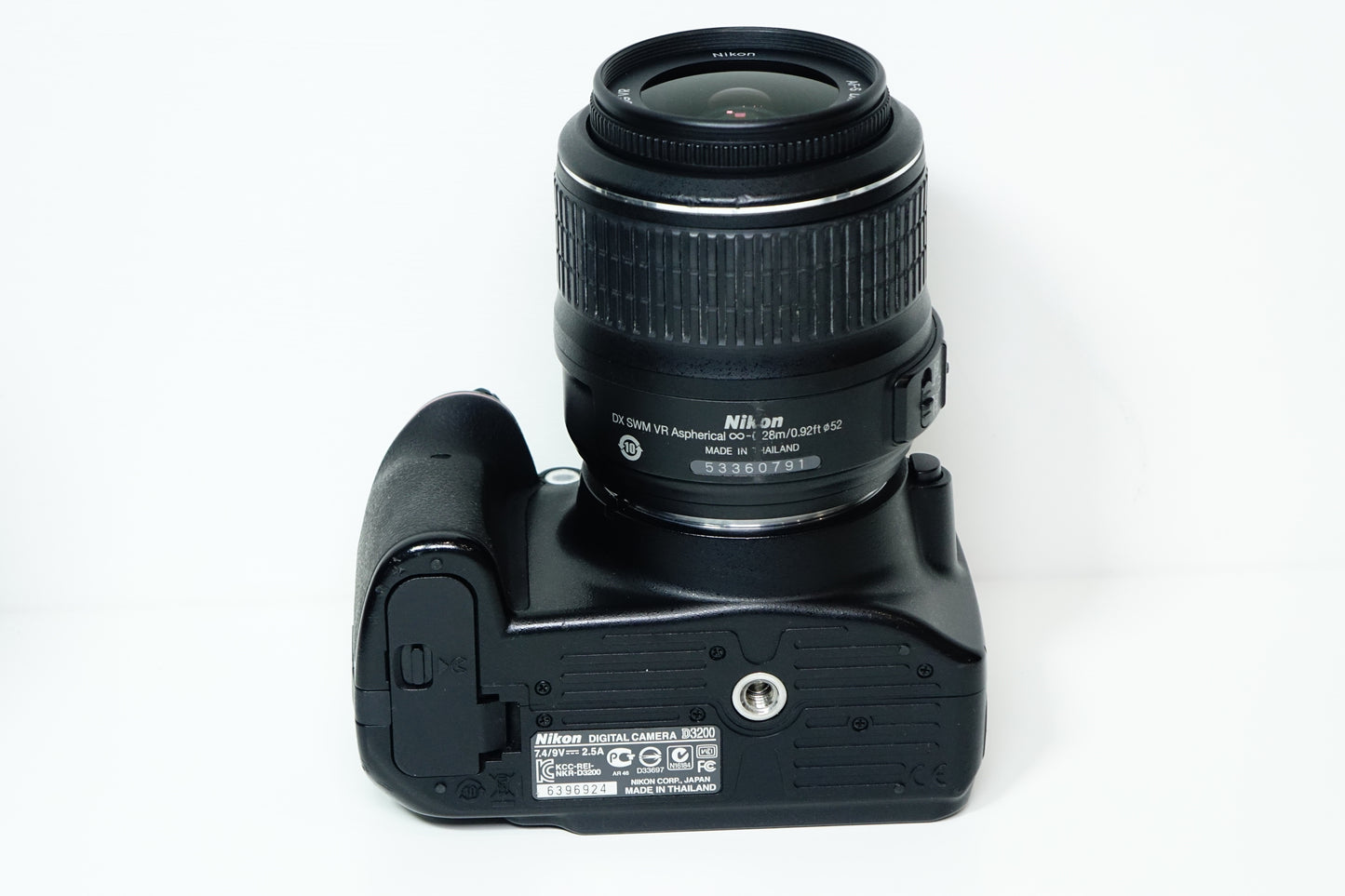 Nikon D3200 Obiettivo Nikkor DX 18-55mm G VR + BORSA, SD 16GB - Garanzia 12 mesi
