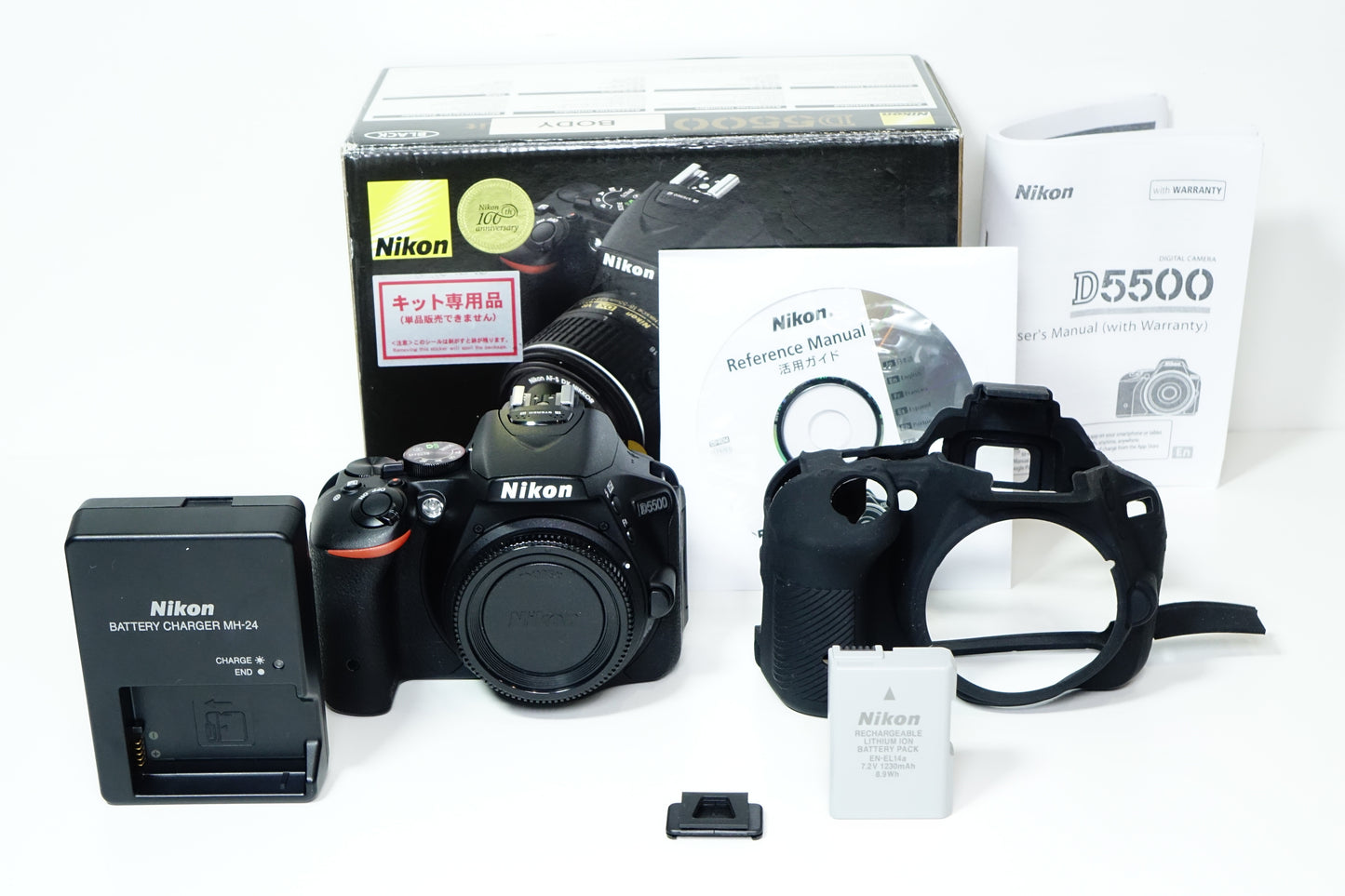 Nikon D5500 Corpo Reflex DSLR - 2481 SCATTI - Garanzia 12 mesi
