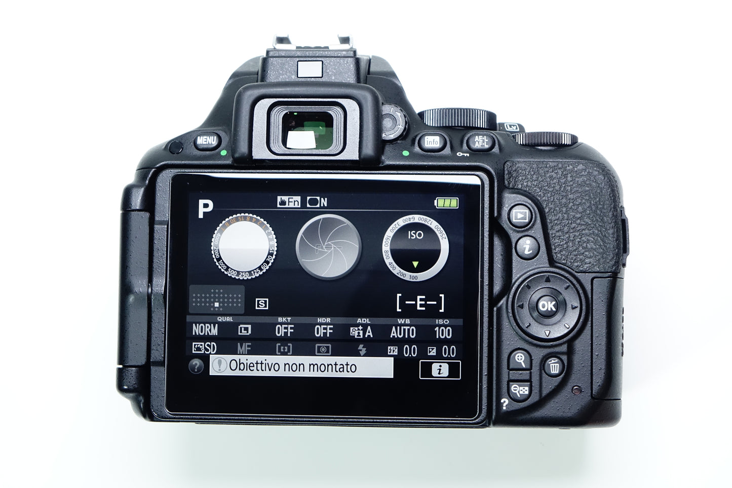 Nikon D5500 Corpo Reflex DSLR - 2481 SCATTI - Garanzia 12 mesi