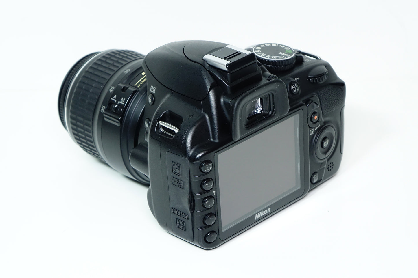 Nikon D3100 Obiettivo DX 18-55mm ED G II - BORSA 6415 SCATTI - Garanzia 12 mesi