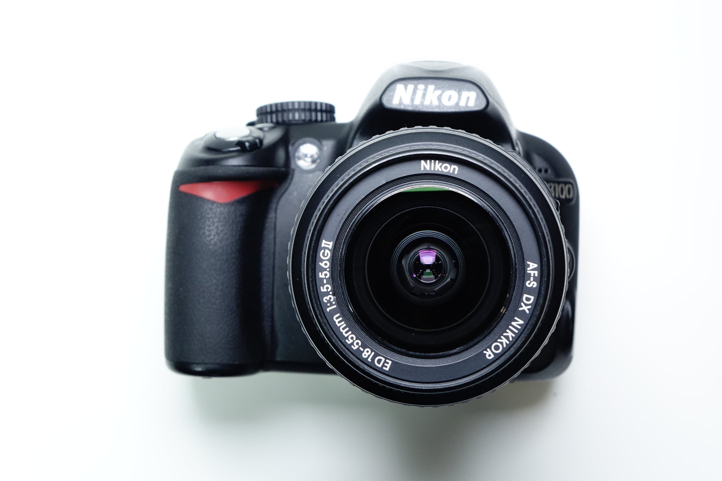Nikon D3100 Obiettivo DX 18-55mm ED G II - BORSA 6415 SCATTI - Garanzia 12 mesi